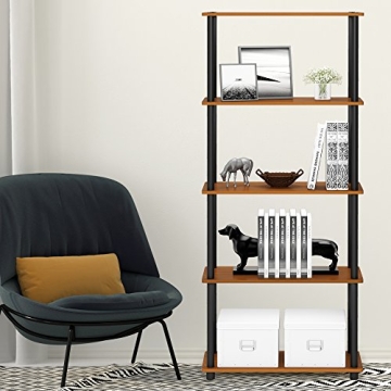 Furinno Turn-N-Tube 5-Tier Shelf for Home - Stylish Storage