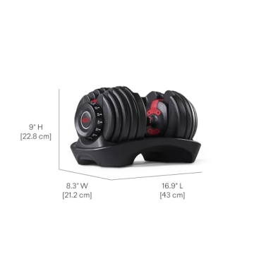 BowFlex SelectTech 552 Adjustable Dumbbell for All Fitness Levels