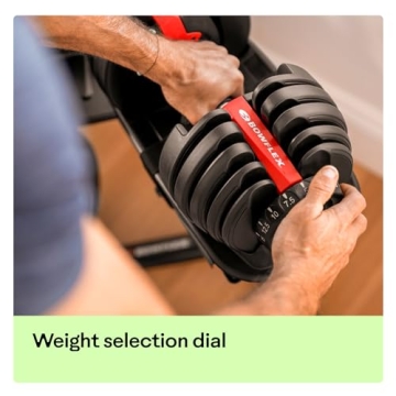 BowFlex SelectTech 552 Adjustable Dumbbell for All Fitness Levels