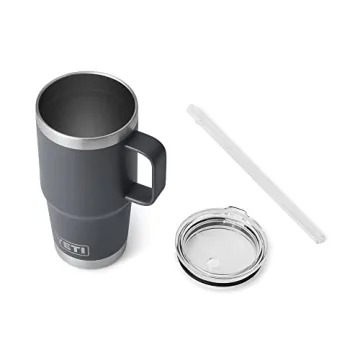 YETI Rambler 25 oz Tumbler for Travel & Outdoors