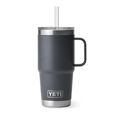 YETI Rambler 25 oz Tumbler for Travel & Outdoors