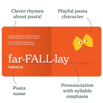 Little Book of Pasta for Babies and Toddlers - Fun Rhymes and Phonics