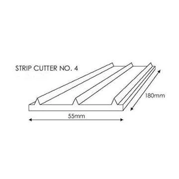 PME Plastic Cutter No.4 - Precision for Sugar & Gum Paste