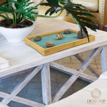 Desktop Tranquility Japanese Zen Garden Kit - Relaxation & Decor