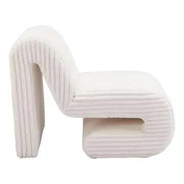 Zuo Opam Accent Chair White