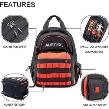 Backpack Organizers for Electricians and Carpenters
