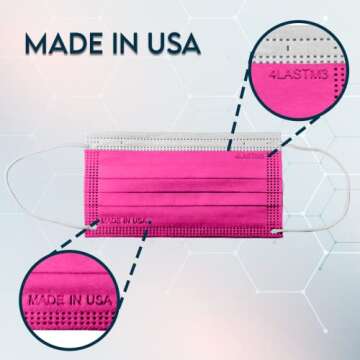 Ceybo 4-Ply Face Masks - ASTM Level 3 Made in USA