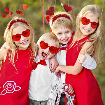 Whaline Valentine's Day Party Accessories 6Pcs Set