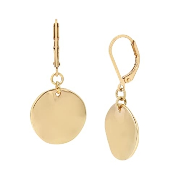 Robert Lee Morris Soho Disc Drop Earrings in Gold – Elegant Style for Every Occasion
