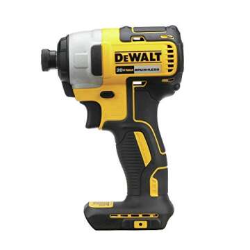 DEWALT 20V MAX Cordless Impact Driver Kit, Brushless, 1/4" Hex Chuck, 2 Batteries and Charger (DCF787C2)