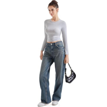 Comfortable Crew Neck Fitted T Shirts for Women