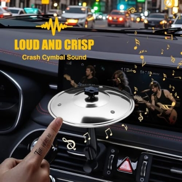 Musical Car Cymbal Air Vent for All Vehicle Types