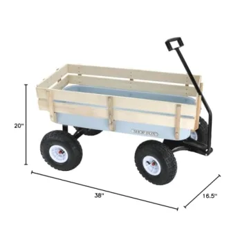Shop Fox D3244 Heavy-Duty Wagon - Customizable & Durable