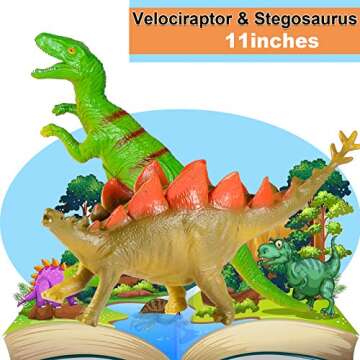 Tepsmigo Jumbo Dinosaur Toys - Safe Fun for Kids 3-7
