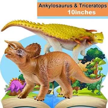 Tepsmigo Jumbo Dinosaur Toys - Safe Fun for Kids 3-7