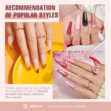 MEFA Gel Nail Polish Set 32 Colors All Seasons Collection