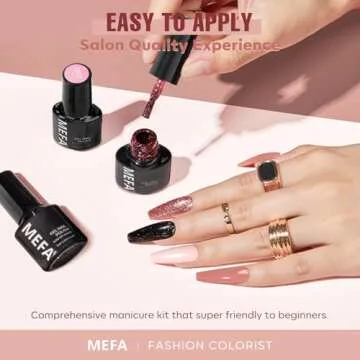 MEFA Gel Nail Polish Set 32 Colors All Seasons Collection