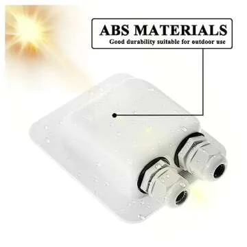 Link Solar Weatherproof ABS Solar Double Cable Entry Gland for All Cable Types 2mm² to 6mm² for So...