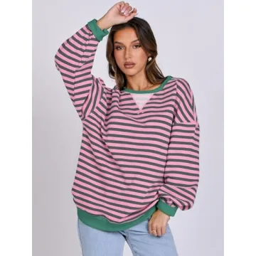 Trendy Oversized Women’s Sweatshirt for Fall Fashion