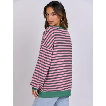 Trendy Oversized Women’s Sweatshirt for Fall Fashion