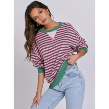 Trendy Oversized Women’s Sweatshirt for Fall Fashion