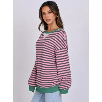 Trendy Oversized Women’s Sweatshirt for Fall Fashion