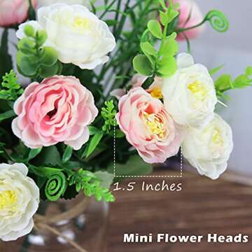 Silk Peony Artificial Flowers for Home and Events