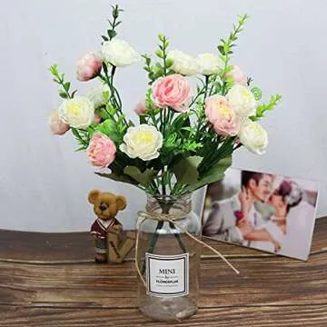 Silk Peony Artificial Flowers for Home and Events