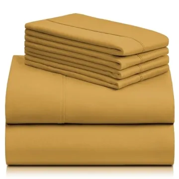 LuxClub King Microfiber Sheet Set, 6 Pieces, Deep Pockets