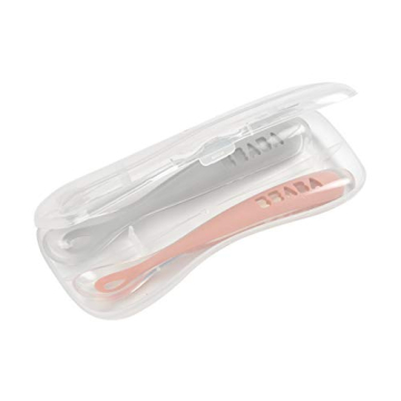 BEABA Baby's First Foods Spoon Set with Travel Case