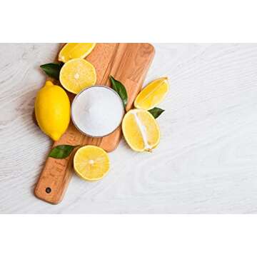 Citric Acid Powder 8 oz. 100% Pure Food Grade, Kosher, Non-GMO, for Cooking, Baking, Cleaning, Bath Bomb and Soap Making.