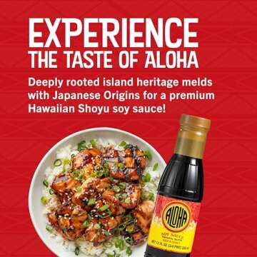 Aloha Shoyu - Original Blend Soy Sauce - Sweet and Light Profile - Made in Hawaii - 1 Gallon