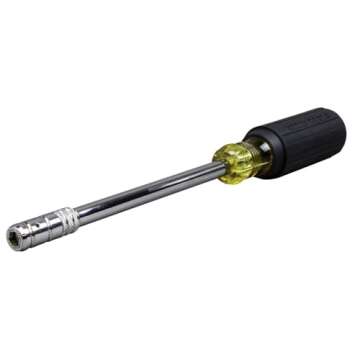 Klein Tools 65129 Nut Driver: 2-in-1 Magnetic Tool