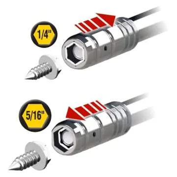 Klein Tools 65129 Nut Driver: 2-in-1 Magnetic Tool