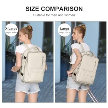 Large Waterproof Travel Backpack for Women - Stylish & Functional