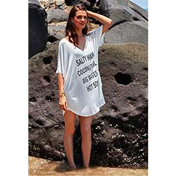 Oryer Women’s Stylish Oversized Beach Cover Up