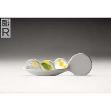 MOLECULE-R Molecular Mixology Introductory Kit by | Modernist Cocktail Drinks | Learn Spherification Gellification Emulsification Suspension | With Additives, Tools, Recipe Booklet