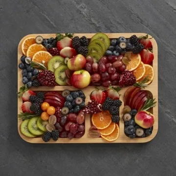 Farberware Build-A-Board Bamboo Cutting Board with Lid
