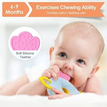 iPlay, iLearn Plush Stacking Toys for Infants - Safe Fun and Learning