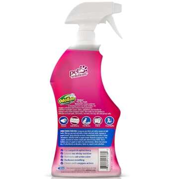 OdoBan Pet Solutions Neutral pH Floor Cleaner Concentrate, 1 Gallon, and Oxy Stain Remover, 32 Ounce...