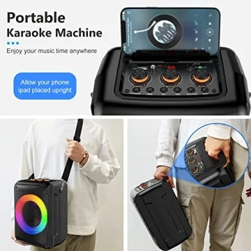 HWWR Karaoke Machine - Best Portable Party Solution