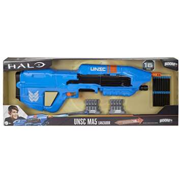 HALO BOOMCO UNSC MA5 BLASTER - Epic Dart Action