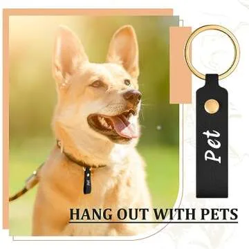 Wavyknot 100 Pcs PU Leather Keychain Blanks Bulk Laser Engraving Blanks Keychain Kit with Key Rings for DIY Key Chains Craft(3.7 x 0.7 Inches,Multicolor)