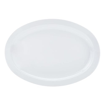 Amazon Basics Melamine Oval Platter Set - 6 Pieces