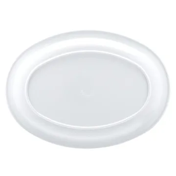 Amazon Basics Melamine Oval Platter Set - 6 Pieces
