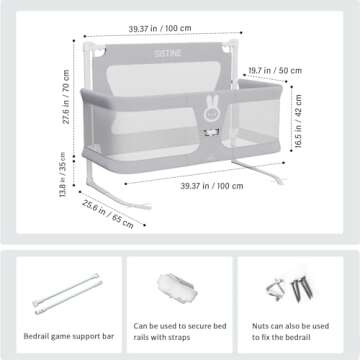 Comfortable Co Sleeper for Safe Baby Bed Sharing