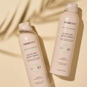 MDSolarSciences Quick Dry Spray SPF 40 - Non-Greasy Protection