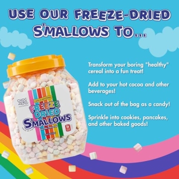 ChocZero Sugar-Free Freeze Dried Marshmallow Bits 18oz