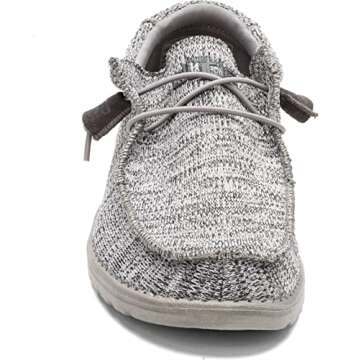 Hey Dude Men's Wally Sox | Retired Men’s Shoes | Men's Lace Up Loafers | Comfortable & Light-Weight