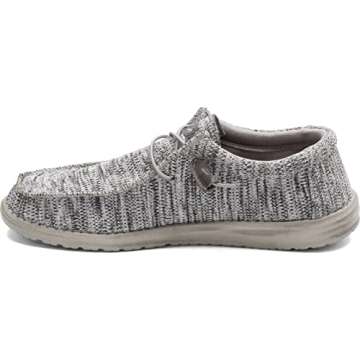 Hey Dude Men's Wally Sox | Retired Men’s Shoes | Men's Lace Up Loafers | Comfortable & Light-Weight